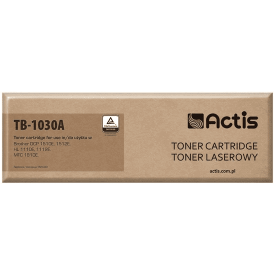 Actis (Brother TN-1030) Toner Fekete (TB-1030A)