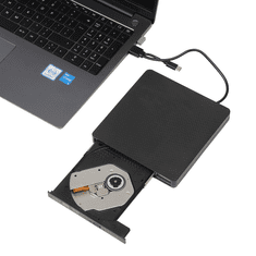 iBOX IED03 Külső USB DVD író - Fekete (IED03)