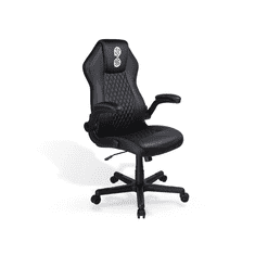Konix 78441120436 gamer szék Gamer karosszék Párnázott ülés Fekete (KX-JUJU-CHAIR-W)