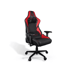Konix Drakkar 78441117720 gamer szék PC gamer szék Párnázott ülés Fekete, Vörös (KX-DK-GC-HEL)