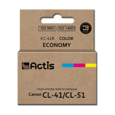 Actis (Canon CL-41/CL-51) Tintapatron Tricolor (KC-41R)