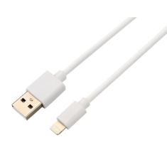 CB124W PURE USB A - Lightning kábel 2.1A fehér 2m (5999574480033) (5999574480033)
