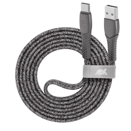 RivaCase Egmont PS6102 GR12 USB Type-C - USB kábel 1.2m szürke (4260403575956) (4260403575956)