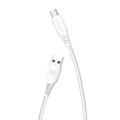 DUDAO L2T USB-A - USB-C kábel 2m fehér (6970379614785) (6970379614785)