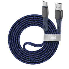 RivaCase Egmont PS6102 BL12 USB Type-C - USB kábel 1.2m kék (4260403575963) (4260403575963)