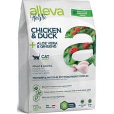 Alleva HOLISTIC Cat Dry Adult csirke és kacsa 1,5kg