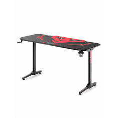 Diablo Chairs X-Mate 1400 Gamer Asztal - Fekete/Piros (X-MATE 1400)