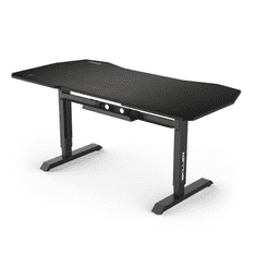 Sharkoon Skiller SGD20 Gamer asztal - Fekete (4044951032969)