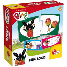 Lisciani Bing: Logikai - 16 darabos bébi puzzle (74679)
