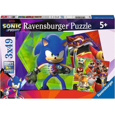 Ravensburger Sonic kalandjai - 3x45 darabos puzzle (05695)