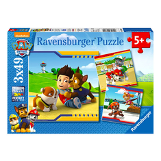 Ravensburger Ravensburger: Mancs őrjárat 3 x 49 darabos puzzle (RAP093694)