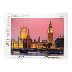 Clementoni London Kontúr kirakós 500 dB Világ (30378)