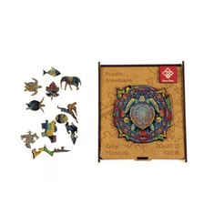 PANTA PLAST Mandala teknős - 90 darabos puzzle (0422-0004-07)