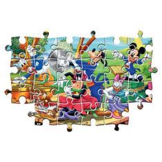 Clementoni Supercolor - Disney Mickey és barátai - 2x60 darabos puzzle (21620)