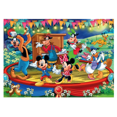 Clementoni Supercolor - Disney Mickey és barátai - 2x60 darabos puzzle (21620)