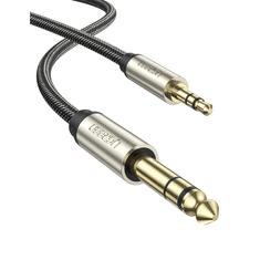 Ugreen 10628 audio kábel 2 M 6.35mm 3.5mm Fekete (10628)