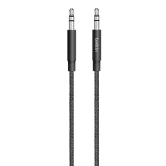 Belkin AV10164BT04-BLK Jack kábel 1.2m (3.5mm Jack apa - 3.5mm Jack apa)