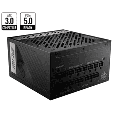 MSI MPG A850G tápegység 850 W 24-pin ATX ATX Fekete (MPGA850GPCIE5)