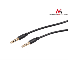 Maclean MCTV-815 3.5mm Jack (apa - anya) kábel 1.5m - Fekete (MCTV-815)