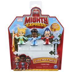 Spin Master Mighty Express - Liza, Max, Nico figura szett (6060208)