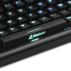 Sharkoon SKILLER SGK30 (Piros) Mechanikus USB Gaming Billentyűzet IT - Fekete (4044951030842)