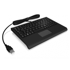 Keysonic ACK-3410 billentyűzet USB Amerikai angol Fekete (ACK-3410(US))