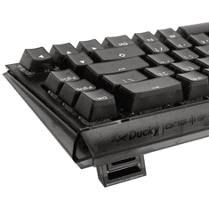 Ducky One 3 Aura (MX-Silent-Red) Vezetékes Mechanikus Gaming Billentyűzet - Angol (US) (DKON2167ST-SUSPDABA)