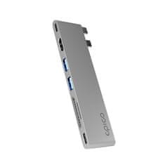 EPICO 7in1 Pro Hub 8K és USB-C csatlakozóval 9915111900104 - Űrszürke