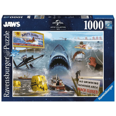 Ravensburger Universal Vault Jaws film - 1000 darabos puzzle (17450)