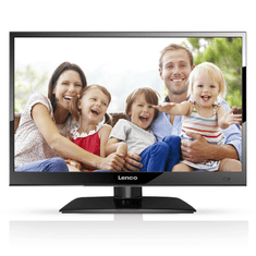 LENCO 16" DVL-1662 HD Ready kompakt LED TV DVD-lejátszóval (DVL1662)