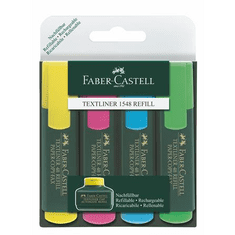 Faber-Castell Textliner 48 1-5mm Szövegkiemelő - Vegyes 4 db (154804)