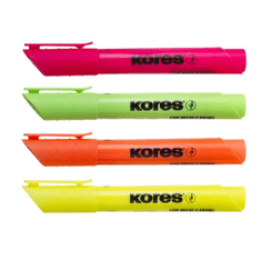 KORES High Liner Plus 0.5-5mm Szövegkiemelő készlet 4 szín (36040)