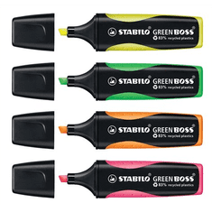 Stabilo GREEN BOSS szövegkiemelő 1 dB Vésőhegyű Narancssárga (6070/54)