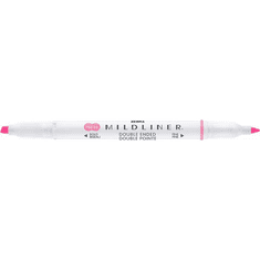 Zebra Mildliner Fluorescent 1,0/3,5 mm Szövegkiemelő - Rózsaszín (78170)
