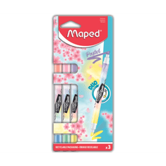 Maped Fluo Peps Duo Szövegkiemelő készlet - Vegyes színek (3 db / csomag) (IMA734128)