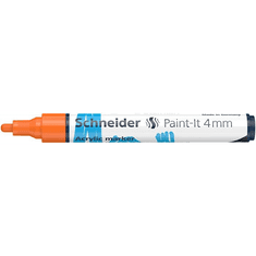 Schneider Paint-it 320 4mm Akril marker - Narancssárga (120206)