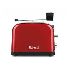 Girmi TP56 Kenyérpirító - Piros/Inox (TP56)