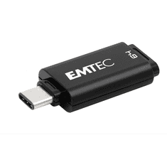 Emtec 64GB D400 USB 3.2 Type-C Pendrive - Fekete (ECMMD64GD403)