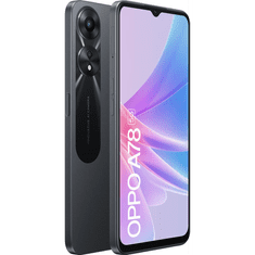 OPPO A78 8/128GB 5G Dual SIM Okostelefon - Fekete
