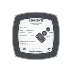 Linksys Atlas Pro 6 Kétsávos (2,4 GHz / 5 GHz) Wi-Fi 6 (802.11ax) Fehér 3 Belső (MX5503-KE)