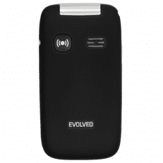 Evolveo EasyPhone FS Kihajtható telefon - Fekete (SGM EP-771-FSB)