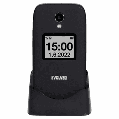 Evolveo EasyPhone FS Kihajtható telefon - Fekete (SGM EP-771-FSB)