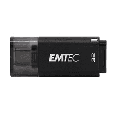 Emtec 32GB D400 USB 3.2 Type-C Pendrive - Fekete (ECMMD32GD403)