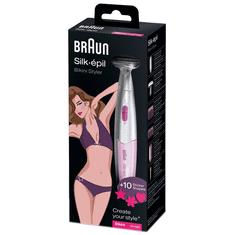 BRAUN Silk-épil Styler FG1100 bikini borotva Rózsaszín (FG1100)