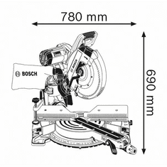 BOSCH GCM 12 GDL Professional 4000 RPM 2000 W (0601B23600)
