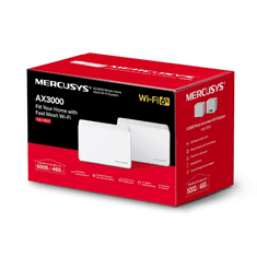 Mercusys Halo H80X AX3000 Mesh WiFi 6 rendszer (2 db) (HALO H80X(2-PACK))