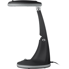 Goobay 65578 LED Asztali lámpa nagyítóval - Fekete (65578)