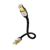 Exzellenz High Speed USB-A apa - USB-B apa 2.0 Adatkábel - Fekete (1m) (00670001)