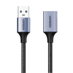 Ugreen 25285 US115 USB Type-A apa - USB Type-A anya 3.0 Hosszabbító kábel - Fekete (5m) (25285)
