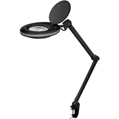 Goobay 65575 LED Asztali lámpa nagyítóval - Fekete